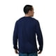 T-Shirt Steven Craig à Manches Longues pour Homme Bleu Marine XLarge – image 2 sur 2