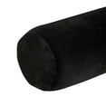 thumbnail image 5 of Mainstays 20" x 9" Black Squishy Extra Soft Bolster Decorative Pillow, 1-Pack, for All Ages, 5 of 5