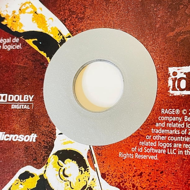 Cracked Disc Hub Repair Ring Sticker Label for Cd, Dvd, Blu-Ray
