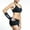 Black, variant on Freeze Sleeve Ice & Heat Therapy Sleeve- Reusable, Flexible Gel Hot/Cold Pack, 360 Coverage for Knee, Elbow, Ankle, Wrist- Black, Small