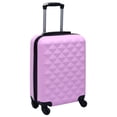 thumbnail image 1 of vidaXL Hardcase Trolley Pink ABS, 1 of 5