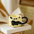 thumbnail image 6 of Cinvoph Ceramics Coffee Cups, Coffee Mug, Mugs for Home Kitchen Reading, Birthable Party Gifts for Women Men Kids, Yellow, 6 of 6
