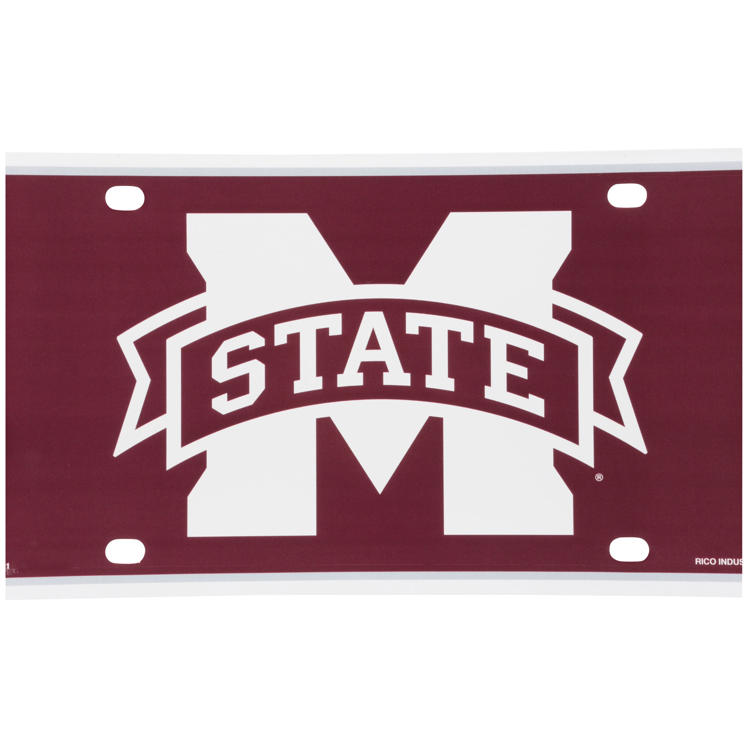 Mississippi state flag aluminum license plate car truck SUV tag 