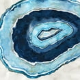 thumbnail image 2 of Robinson, Carol 15x15 White Modern Wood Framed Museum Art Print Titled - Navy Agate II, 2 of 4