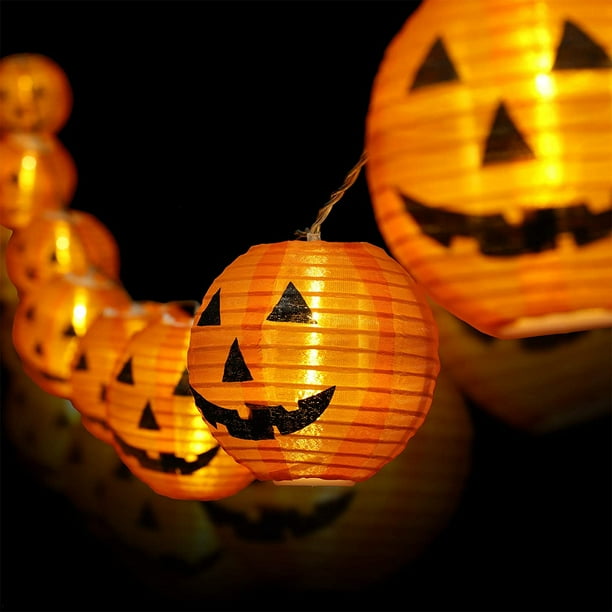 12+ Pumpkin Solar Lights
