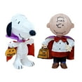 thumbnail image 4 of Set of Two Peanuts 3D Pre-Lit LED Yard Art Vampires, 4 of 4