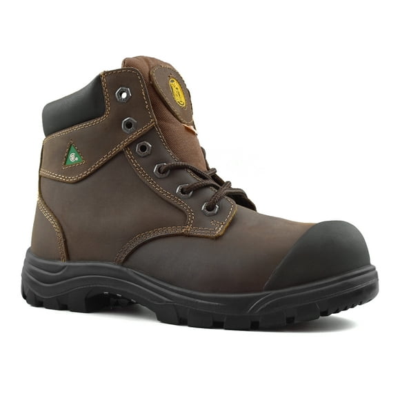 Tiger Safety CSA Men's Work Boots Steel Toe Leather 3055