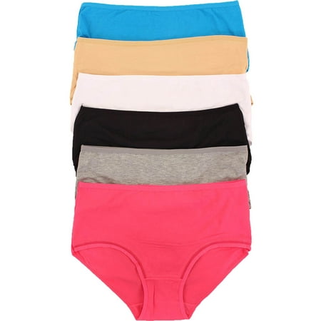 Panmanni - Panmanni 6 Pack of Women's Full Coverage High Waist Cotton ...