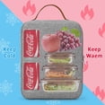 thumbnail image 2 of Soonbuy Lunch Bag Insulated Lunch Box - Durable Insulated Lunch Bag Reusable, Gray, 2 of 7