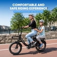thumbnail image 6 of SAMEBIKE Electric Bike for Adults 20x3.0 Fat Tire Folding Ebike 749W Motor 48V 13Ah Removable Battery 7 Speed Suspension Fork Up to 20 mph Up to 55 miles Range, 6 of 10