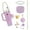 Light purple, variant on SDFGTstore Cup Enhancement Set Portable Decorative Charm for Added Protections and Styles