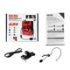 thumbnail image 3 of Bocina Portátil Bluetooth Color Roja con Micrófono de Diadema Link Bits SPE-558BT, 3 of 3