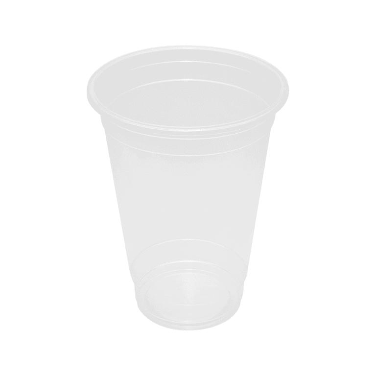 Reusable Durable Cup PP Translucent 330ml Ø7,3cm (16 Units)