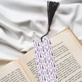 thumbnail image 6 of Kdxio Lavender Flowers Print Metal Tassel Bookmarks,Perfect Gift for Art Lovers and Bookworms Metal Bookmarks for Women, 6 of 8