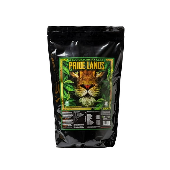Pride Lands Veg 6-3-3.5 All-Natural Fertilizer - 10 lb Bag by GreenGro Biologicals