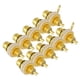 thumbnail image 1 of Conector RCA chapado en oro, conector hembra de Audio HIFI (negro), 10 Uds., 1 of 9