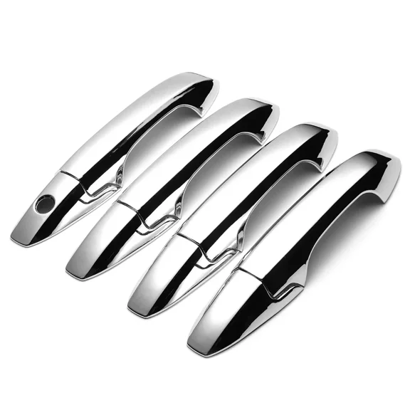 8PCS for Honda CRV 2007 2008 2009-2011 Chrome Exterior Door Handles Cover Trim Outside Doors Case Skin Sticker Car Accessories
