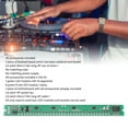 thumbnail image 4 of Indicateur Sonore, Professionnel 32 Bits Indicateur de Musique 8 Effets DIY PCB Luminosité Réglable Compact avec Câble Plat 4 Broches pour Fête pour Voiture, 4 of 8