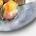 thumbnail image 3 of Designart 'Historic Fruits V' Farmhouse Circle Metal Wall Art 36x36 - Disc of 36, 3 of 5