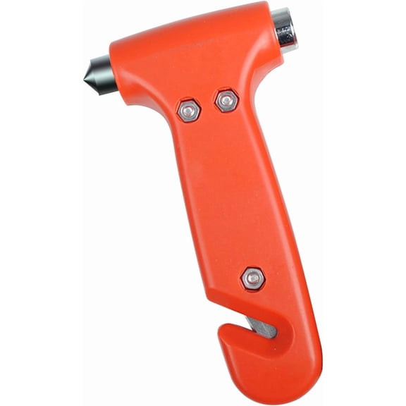 Car Window Breaker Tool, Ergonomic Safety Hammer with Seat Belt Cutter for Auto