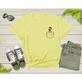 thumbnail image 6 of Cool Chicken Hen Rooster in Pocket with Meme Sunglasses T-Shirt Pocket Chicken Shirt for Men Women Kids Boys Girls Teens Graphic Tshirt, 6 of 7