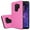 Hot Pink, variant on GSA Textured Embossed Lines Case for Samsung S9 Plus - Blue/Black