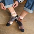 thumbnail image 3 of Naloa Cute Mouse In Glasses Ankle Socks for Women Non Slip Socks No Show Socks Classic Low Cut Casual Socks Casual Socks, 3 of 7