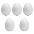 thumbnail image 2 of Huevos de espuma Huevos de Pascua Sin pintar Lisos para manualidades Huevos de imitación Huevos de poliestireno para 5 piezas 143 x 101 cm, 2 of 9