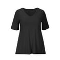 thumbnail image 5 of Ellos Women's V-Neck A-Line Tunic Tunic, 5 of 6