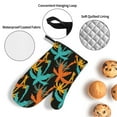 thumbnail image 3 of Naloa Palm Trees Oven Mitts and Pot Holders 4 pcs Set, Cooking Baking Grilling Kitchen Oven Glove for Cooking, 3 of 6