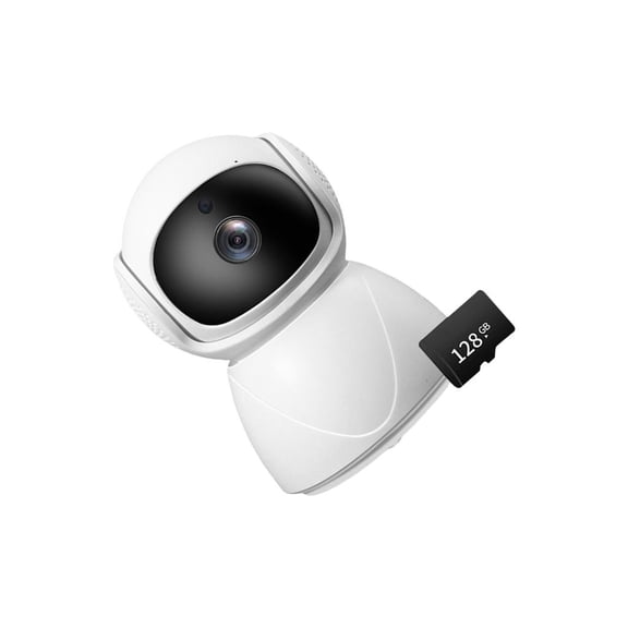 hejhncii Wide Angles Intelligent Security Camera For Indoor Use Night Sight Remote Access Voice Communication