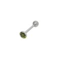 thumbnail image 1 of Black Flower Tongue Ring, 1 of 1