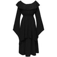 thumbnail image 1 of UPPADA Liquidation Robes d'Invitée de Mariage à Manches Évasées pour Femmes Robe de Cocktail Chic Robes de Bal d'Hiver Robes de Cocktail Formelles Robes de Bal Bleu Pâle, 1 of 4