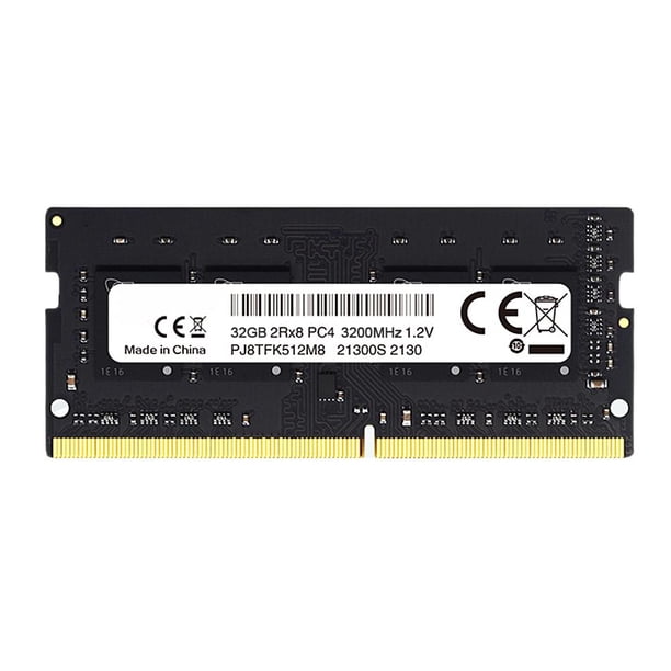 Ram 288-PIN DDR4 Memoria 3200MHz 32GB para computadora portátil (32GB 3200MHz) Hugtrwg Para estrenar
