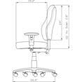 thumbnail image 5 of Lorell, Accord Managerial Mid-Back Task Chair, 1 Each, Gray, 5 of 7