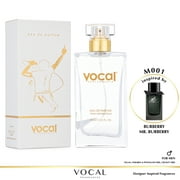 Vocal Fragrance Inspired by Burberry Mr.Burberry Eau de Parfum For Men 2.5 FL. OZ. 75 ml. Vegan, Paraben & Phthalate Free Never Tested on Animals