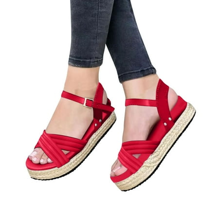 

eczipvz Walking Shoes Women Women Sandals with Arch Support Summer Comfortable Slides Casual Slip On Beach Sandal Outdoor Walking Flats Shoes