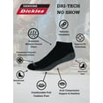 thumbnail image 3 of Dickies Men's Dri-Tech No Show Socks, 6-Pack, Shoe Size 6-12, 3 of 3
