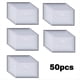 thumbnail image 2 of 50 Carpetas Transparentes Impermeables con Botones, Tamaño A4, Material Plástico Grueso para la Oficina Escolar, 2 of 5