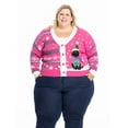 thumbnail image 3 of Jollidays x Glitter and Lazers Women's Yappy Howlidays Cardigan, Sizes S-5X, 3 of 10