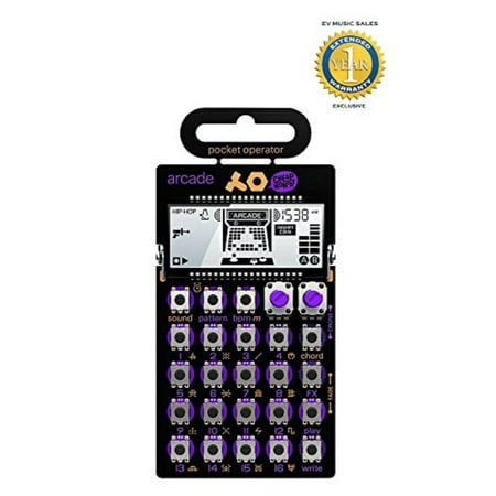 Teenage Engineering PO-20 Pocket Operator Arcade Synthesizer with1 Year Free Extended