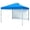 Blue, variant on Outdoor 10' x 10' Popup Canopy Tent with side wall - Straight Leg, Instant Sun Shelter - White