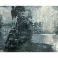 thumbnail image 3 of Ray, Elena 14x12 Black Modern Framed Museum Art Print Titled - Black and Grey and Blue III, 3 of 5