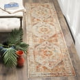 thumbnail image 2 of SAFAVIEH Vintage Persian Tarek Medallion Polyester Runner Rug, Cream/Multi, 2'2" x 8', 2 of 8