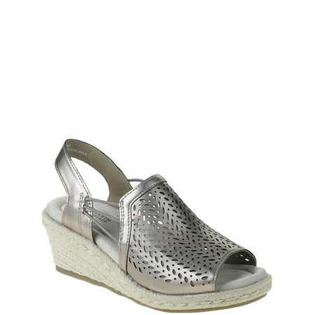 Earth Spirit Womens Metallic Wedge Sandals (Best Wedges For Spin)