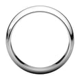 thumbnail image 2 of Sterling Silver 6mm Half Round Band Ring - 4.5 Grams - Size 7.5, 2 of 2