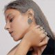 thumbnail image 3 of Pendientes de Circonita de 26 Letras para Mujer Yashi Pendientes de Nicho de Alta Gama con Clip de Oreja, 3 of 3