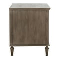 thumbnail image 6 of SAFAVIEH Couture Lisabet Contemporary Nightstand with 3 Drawers, Light Brown, 6 of 15