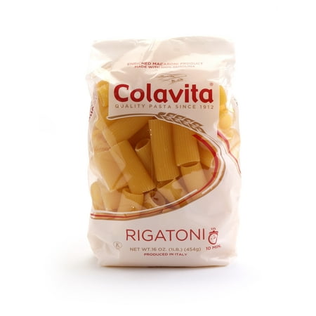 (2 Pack) Colavita Rigatoni Pasta, 1 Lb