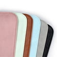 thumbnail image 3 of ziyahi Housse d'Ordinateur Portable Étanche Housse de Rangement en PU Remplacement pour MacBook, Jaune, 14.1 Pouces, 3 of 8